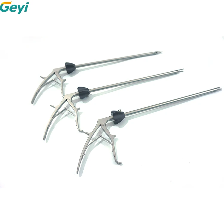 Laparoscopic Surgical Instruments Reusable Clip Applicators And Clips Titanium Clip Applier
