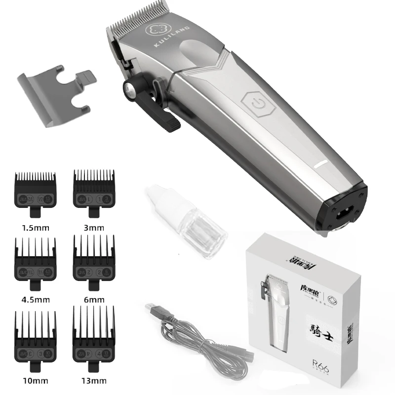 2023 New Arrival Hair Clipper set pemotong rambut cordless Hair trimmer R55 barber clippers set for men