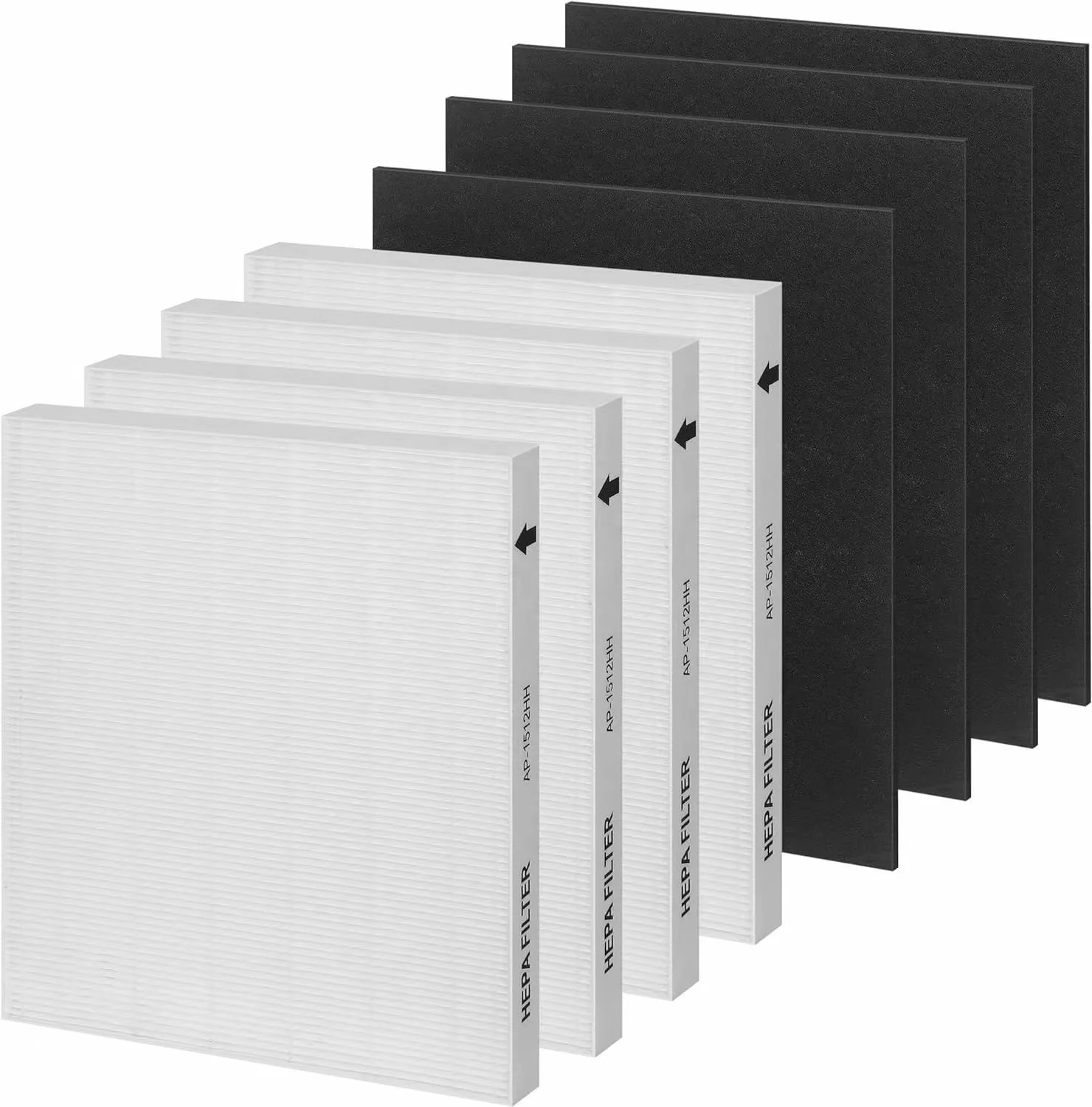 Colorfullife AP 1512HH True HEPA Replacement Filter H13 Compatible with Air Purifier AP-1512HH AP-1512HH-FP AP-1518R