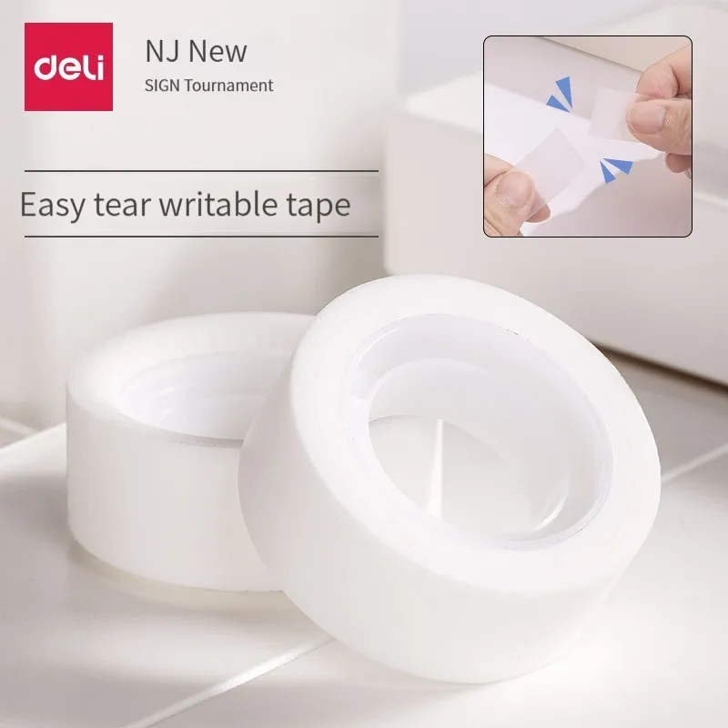 Deli NS098 High quality Newsay good to tear invisible tape transparent hand tent high viscosity sticker fixed small roll do