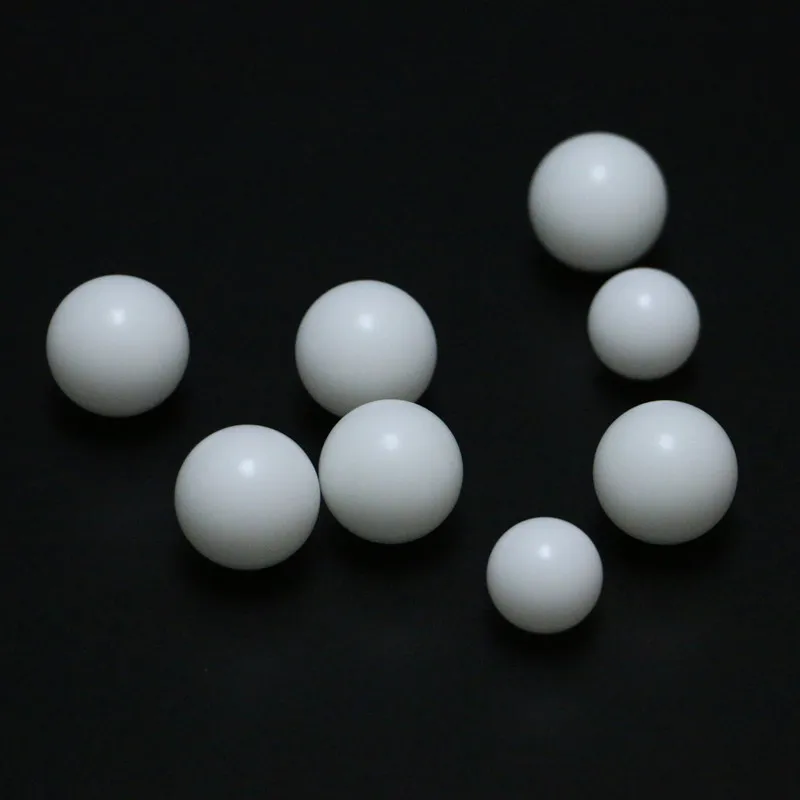 Chemical corrosion resistance 8mm 15mm 16mm solid ptfe balls for grinding