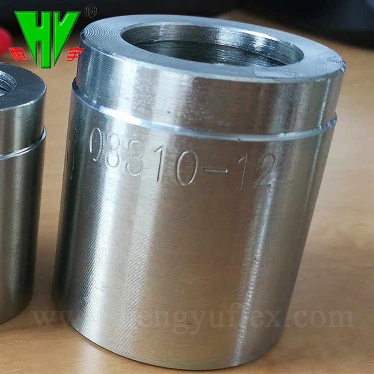 CNC manufacturing hydraulic connections clutch hose fittings hydraulic ferrule