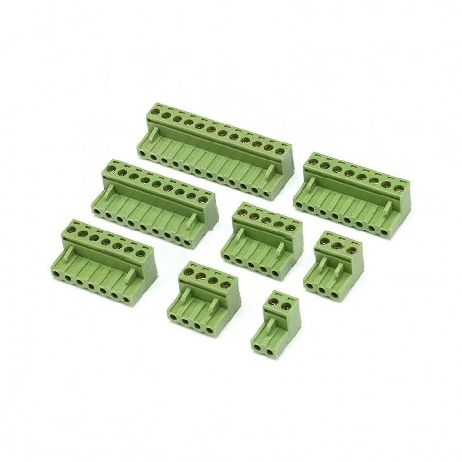 2/3/4/5/8/9/10/12 Pin KF2EDGK 5.08mm Pitch PCB Terminal Block Screw Connectors