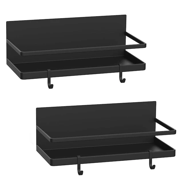 Luxury High Quality Toilet Roll Holder Organizer Kitchen Shelf Fridge Magnetic Spice Rack For Refrigerator