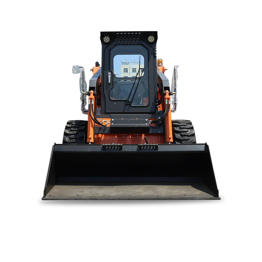 Best Heavy Duty With Tires With Snow Blower With Attachment Cheap Canopy Skid Steer Loader With Bucket