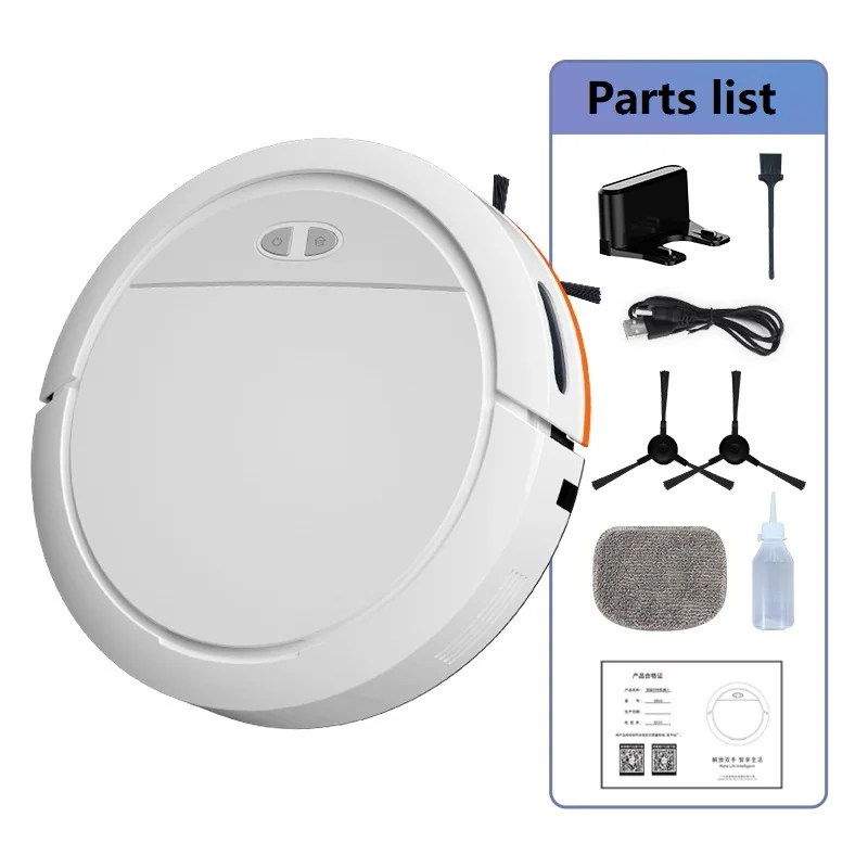 Wet Dry Mopping Sweeping Mini Commercial Sale Cleaning Automatic Smart Robot Vacuums Cleaner For Home