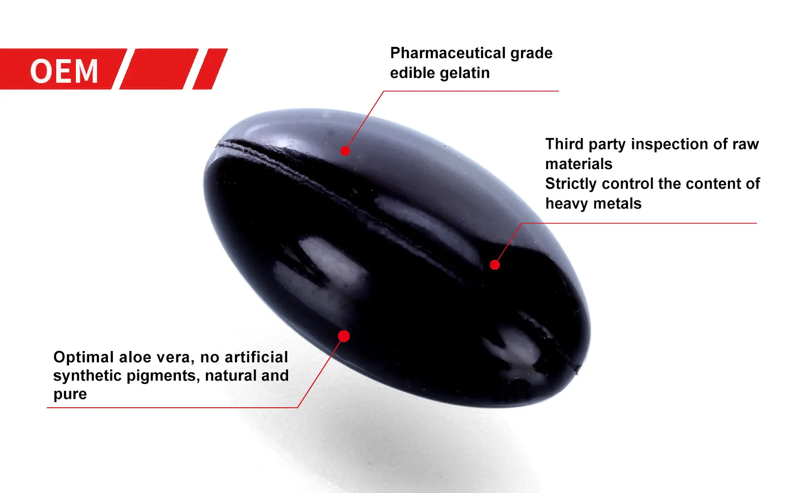 Wholesale Price High Quality Support Heart Health Fight Headaches Coenzyme Q10 Soft Capsule