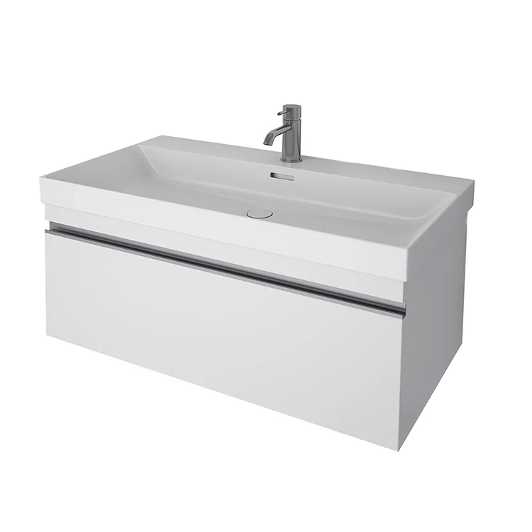 Hotel bathroom vanity sink washing basin rectangular cabinet basin European lavatorio vanity top countertops bathroom sink