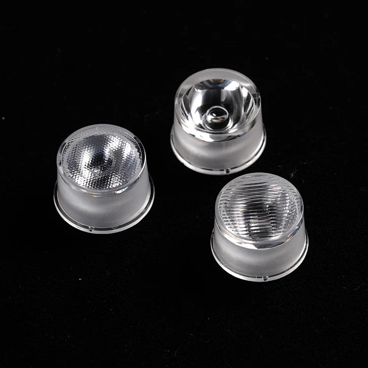 15 30 45 60 Degree 21.8 Diameter PMMA Single Lens for Wall Washer Lighting