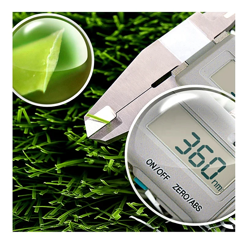 360-380um thickness top durable artificial grass for football, soccer or baseball with 10+ years usage life