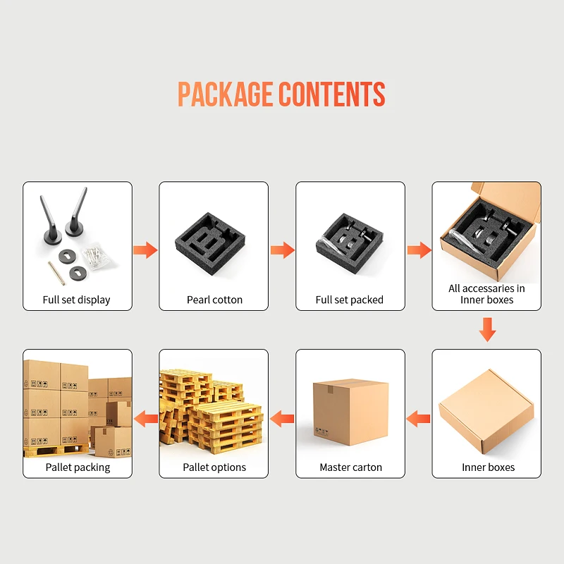 Luxury PVD Gold Interior Door Handles Modern Zinc Alloy Internal Lever for Bedrooms and Hotels for Wooden door