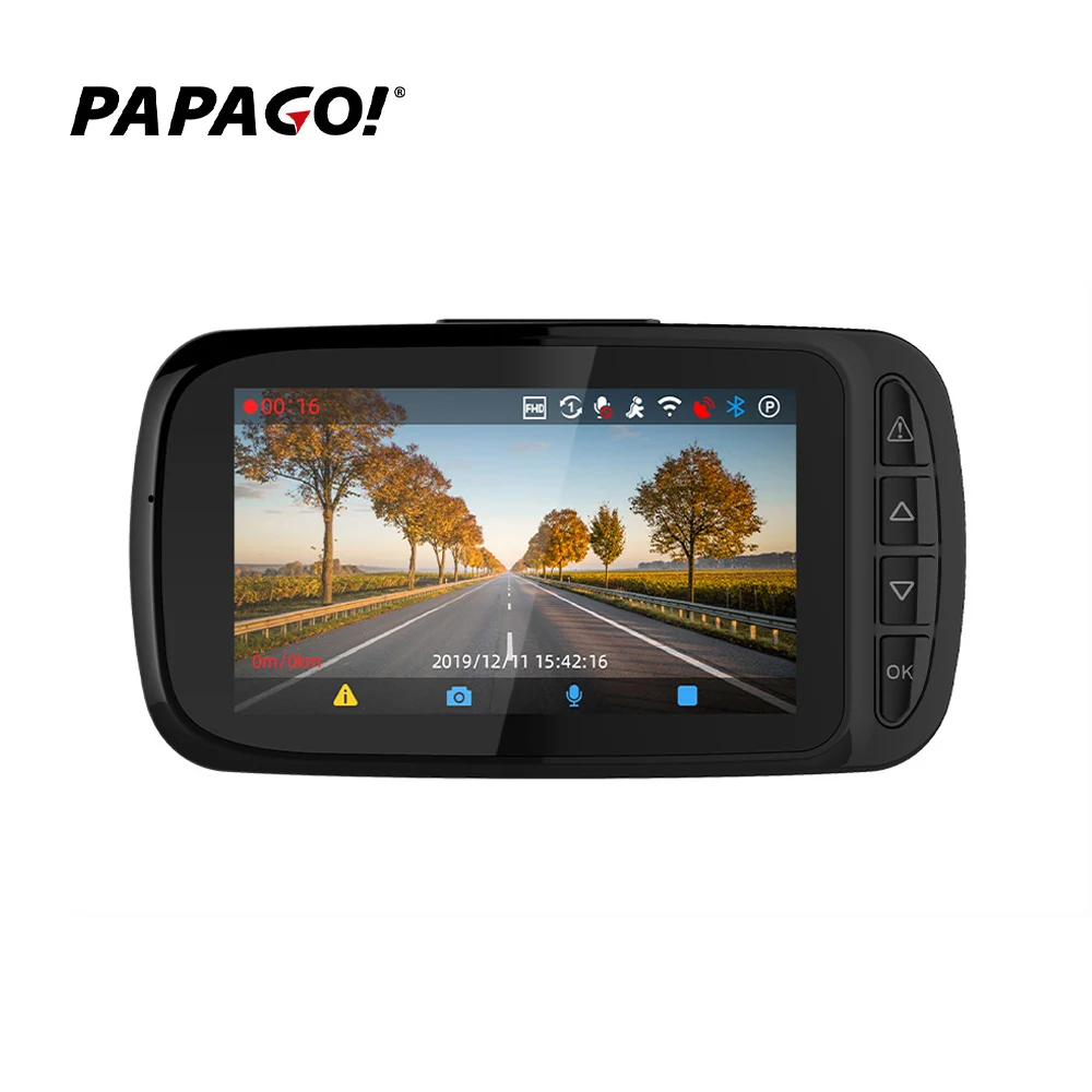 Outstanding Performance PAPAGO D5 Dash Cam Real 4K UHD Wifi Car DVR Dash Cam 3.0 Inch