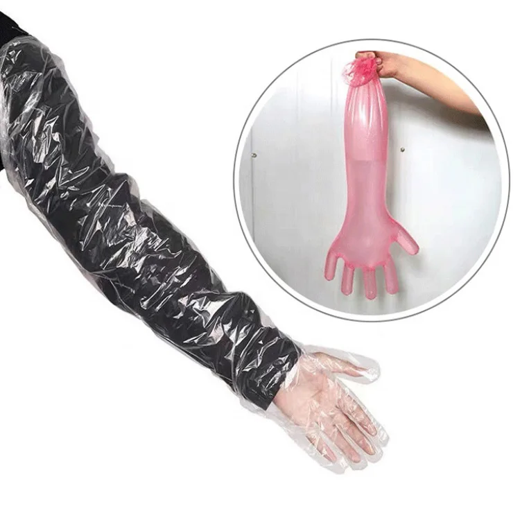 Veterinarians Breeding Gloves Soft Pet Long Arm Gloves Pigs Cattle Sheep Vet Supplies 90cm