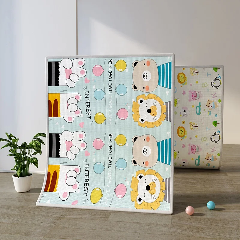 Manufacturer XPE Foam Tatami Crawling Play Mat Sheet Foam Folding Baby Play Mats