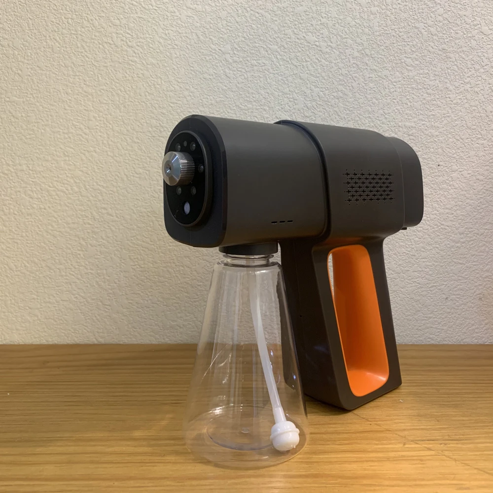 
MYJOY Battary Fogging Machine Sprayer Blue Lighting Electric Trigger Sterilize Disinfection Spray Machine Nano Spray Gun 