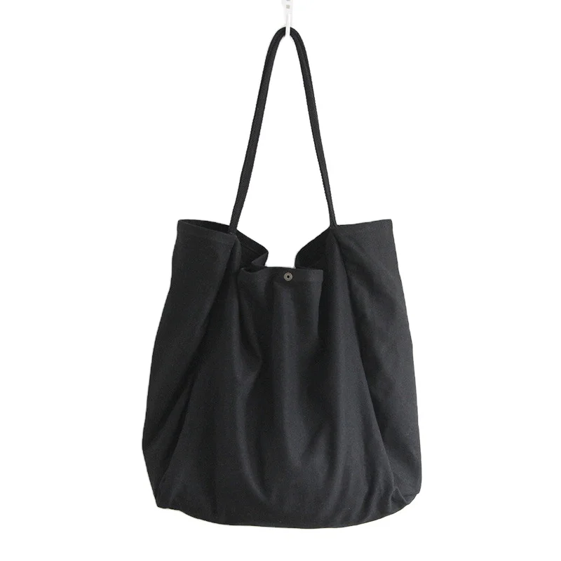 Top Grade Quality Women Bags Casual Classic Tote Bags Long Handle Strap Large Capacity Canvas Tote Bags