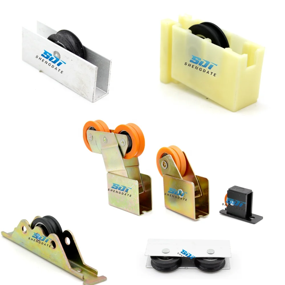 Алюминиевое колесо для экрана, сверхпрочные ролики для раздвижных дверей, оконные колеса из ПВХ