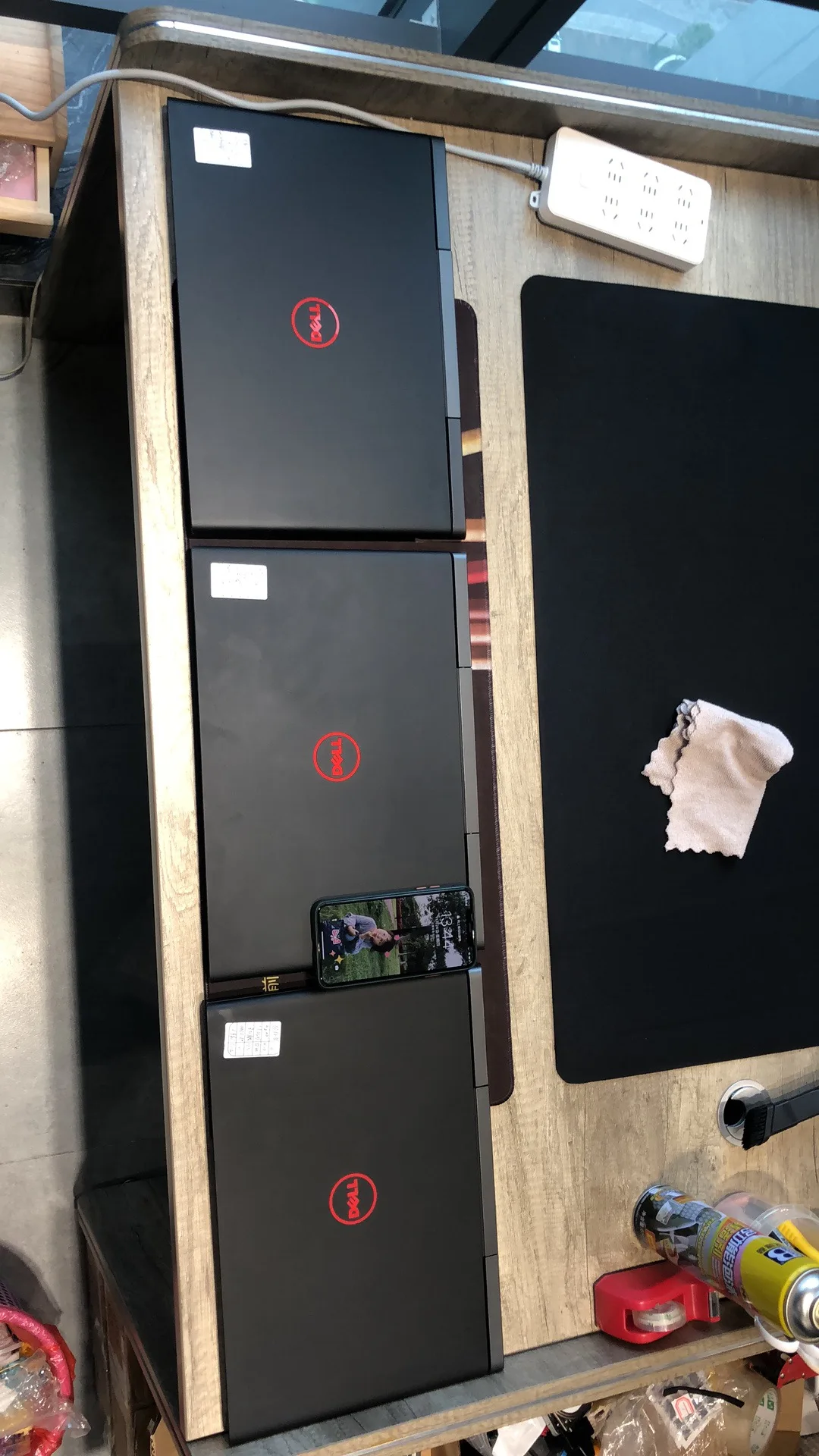 2022 FOR DELL 7567 Gaming Laptop Intel i7-7700HQ 8gb 128G SSD + 500G  GTX1050Ti(4G) 15.6 Inch