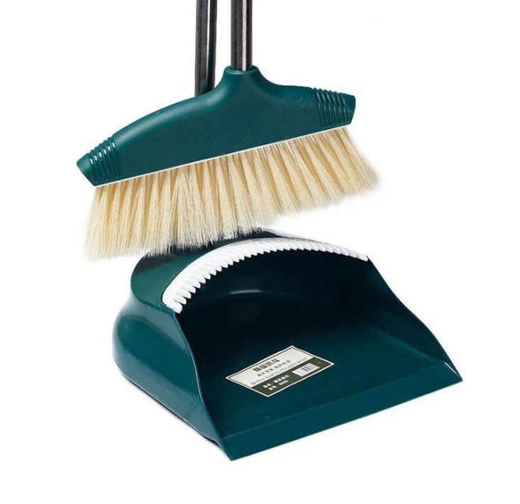 
High quality dust free broom parts of the broom with steel broom handle 