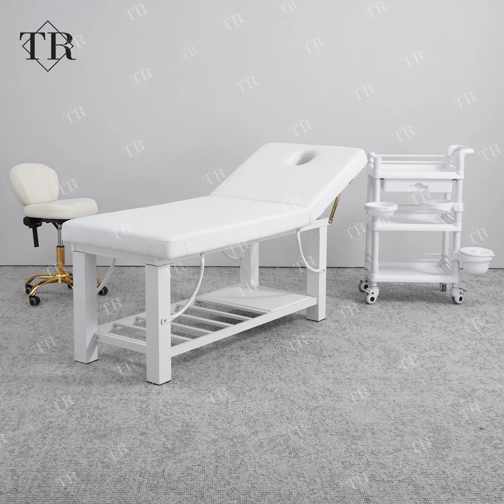 Turri Modern Massage Bed Storable Facial Esthetic Bed Memory Foam Cover Massage Table Studio Spa Salon Furniture Set
