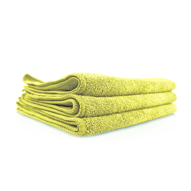 Multi-colors Ultrasonic Cutting Stitch Edge House Cleaning Microfiber Wiping Cleaning Towel