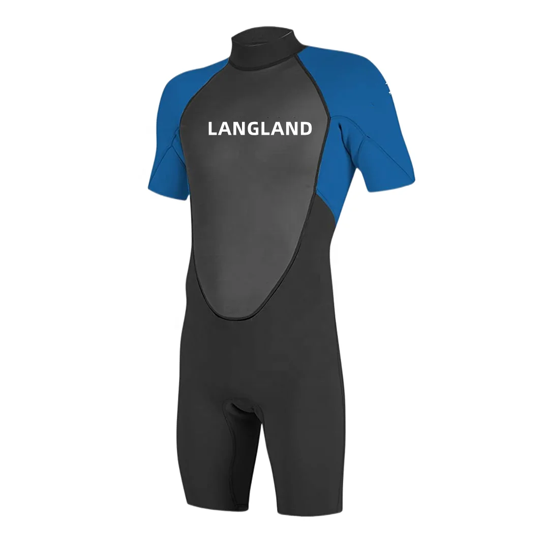 New design men neoprene wetsuit 3mm short super elastic swimming surfing jumpsuit diving wet suit