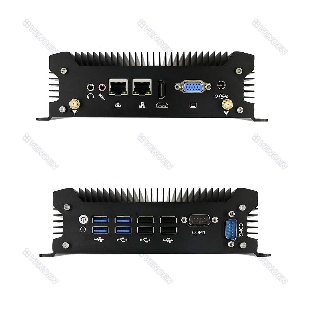 ITX Industrial Rugged Computer Core i3 i5 i7 processor Fanless Mini PC i5 7287U 4278U i3 6157U  RS232 HDMl VGA Linux