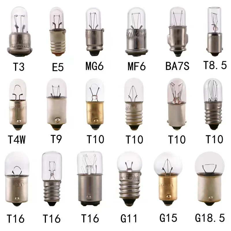 T16 Equipment Bulb T5 Incandescent Bulb tubular incandescent oven refrigerator light lamp  E14 equipment indicator lamp