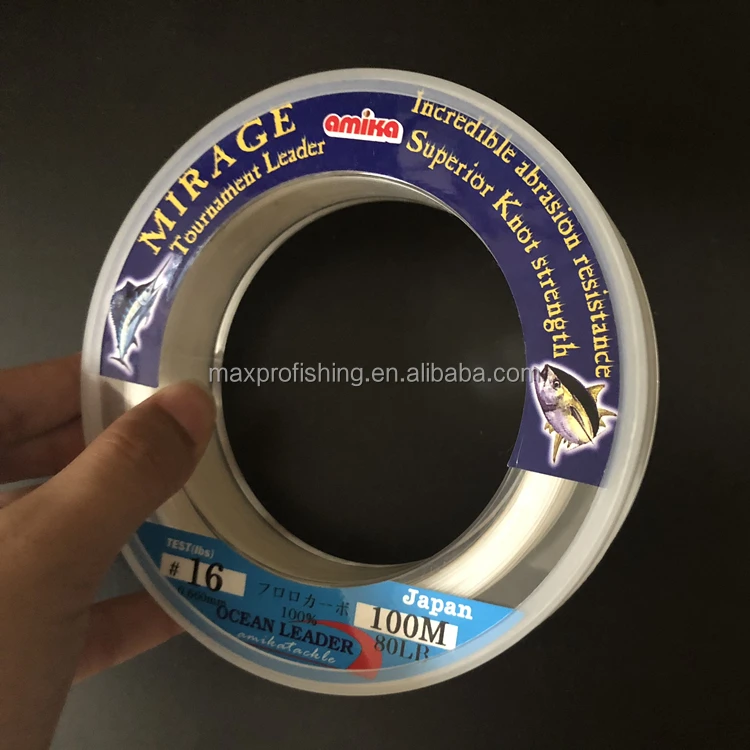 100% Japanese Ocean Leader Japan Fluorocarbon Fishing line