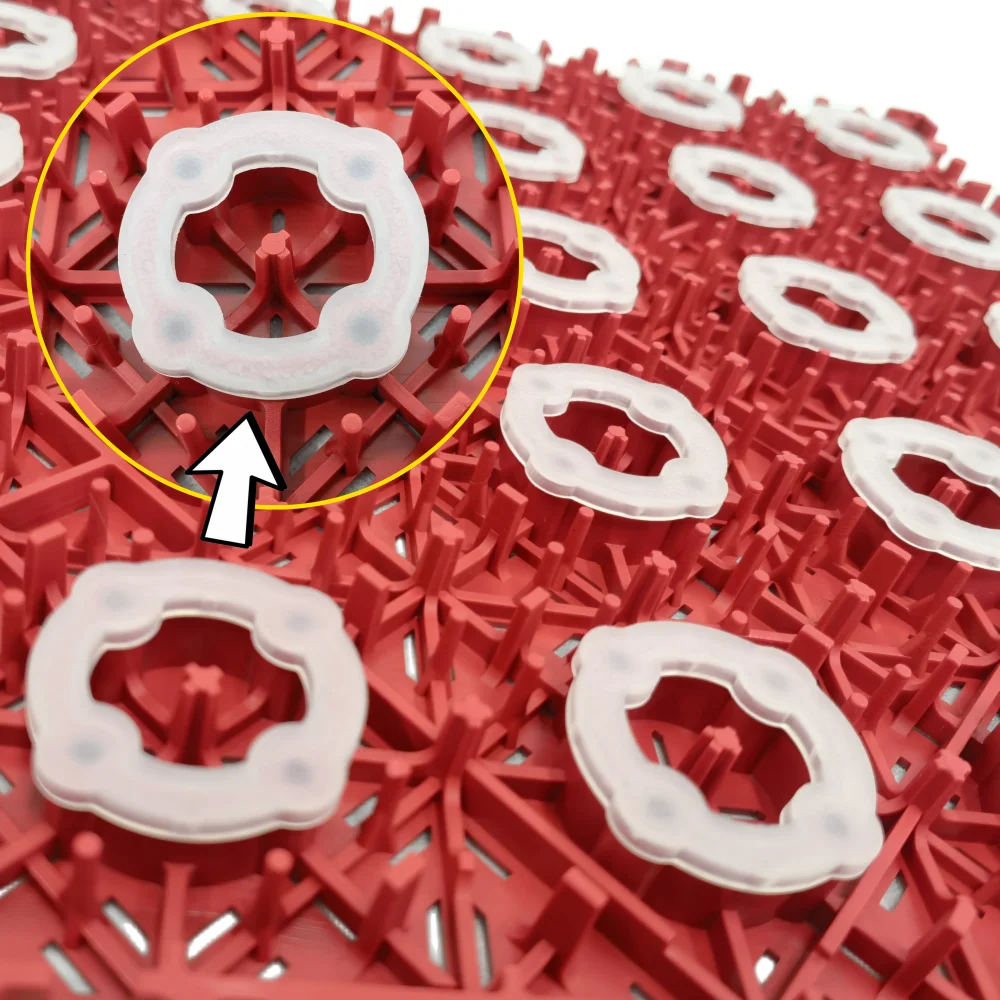 Sports Tile Roller Hockey Badminton Futsal Floor PP Tiles Outdoor Basketball Court Flooring