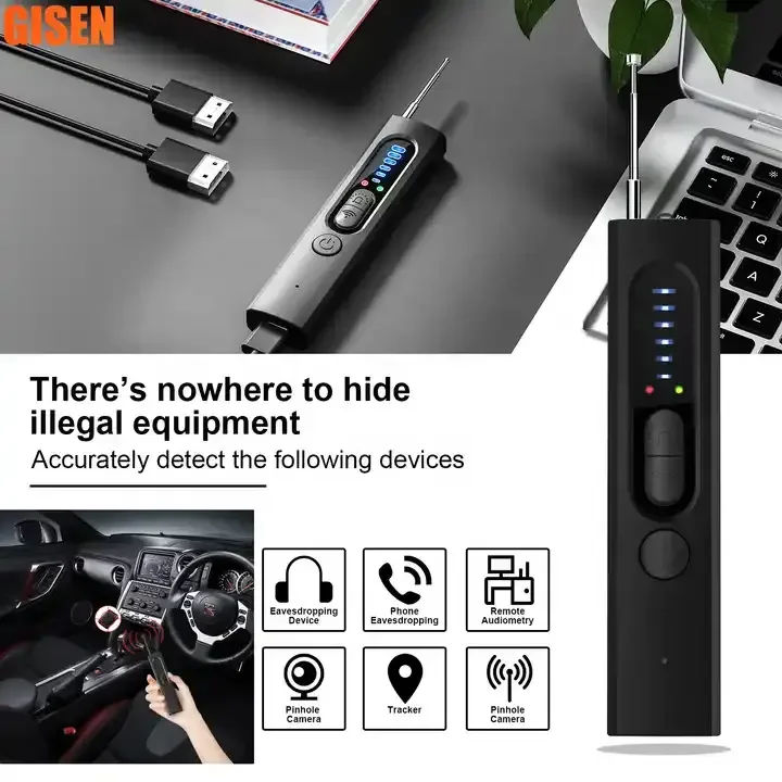 Wholesale Cheap X13 Anti Spy Detector Camera Finder RF Signal Detector GPS Tracking GSM Listening Device Finder