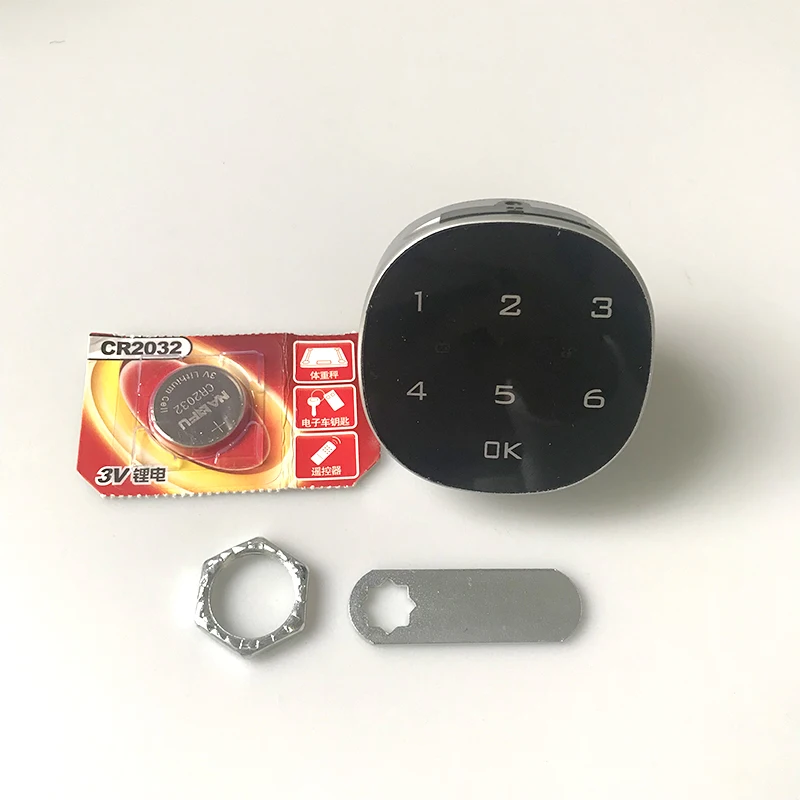 Hot type digital touch screen keypad password code cabinet lock locker lock