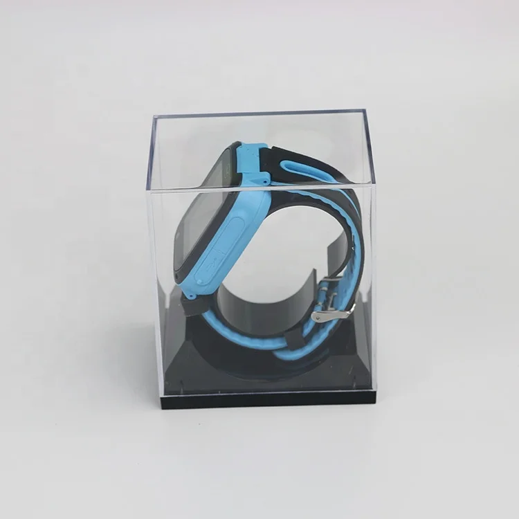 Factory Custom acrylic packaging box transparent clear watch box for kids