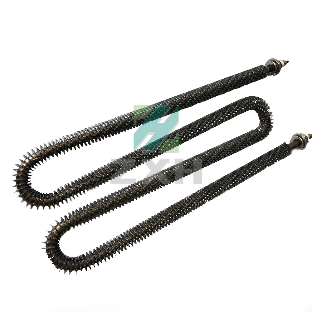 ZXH Electric tubular heating element W-shape finned heater for air heating