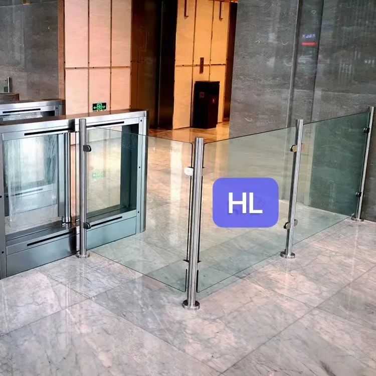 Wholesale Hardware Staircase Glass Railing Balcony Glass balustrades & handrails 316 304 Stainless Steel Post