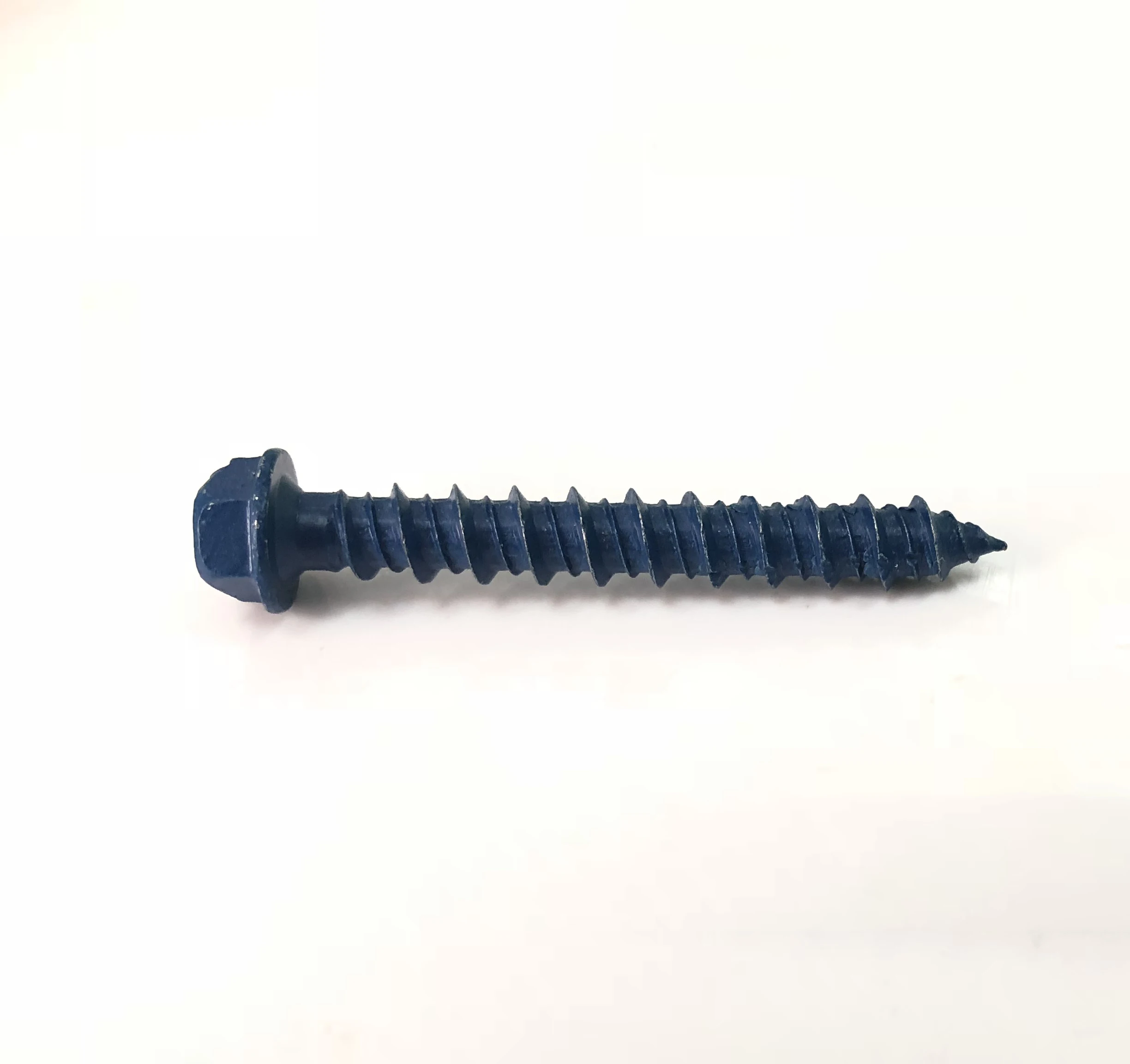 blue concrete screws self drilling concrete screws zinc plated screw