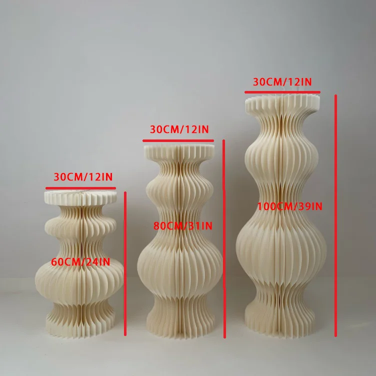 WHOLESALE Roman Folding paper dessert cake table background for wedding decoration party events baby shower