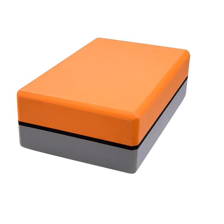 High Density Improve Strength New Type Two-color EVA Foam Brick Yoga Blocks