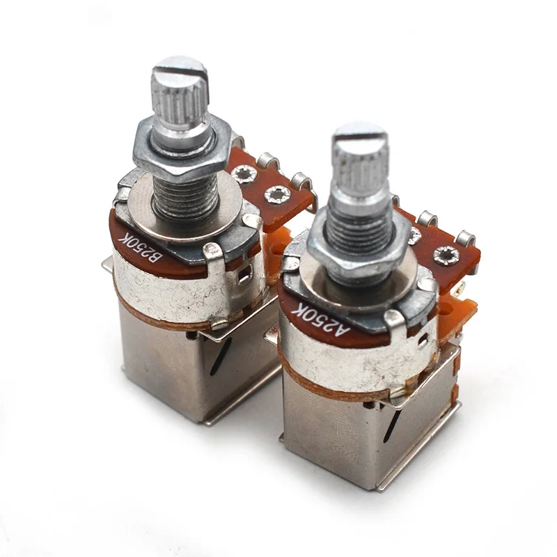 Guitar Push Pull Pots A250K/B250K Guitar Control Pot Potentiometer Guitar Parts