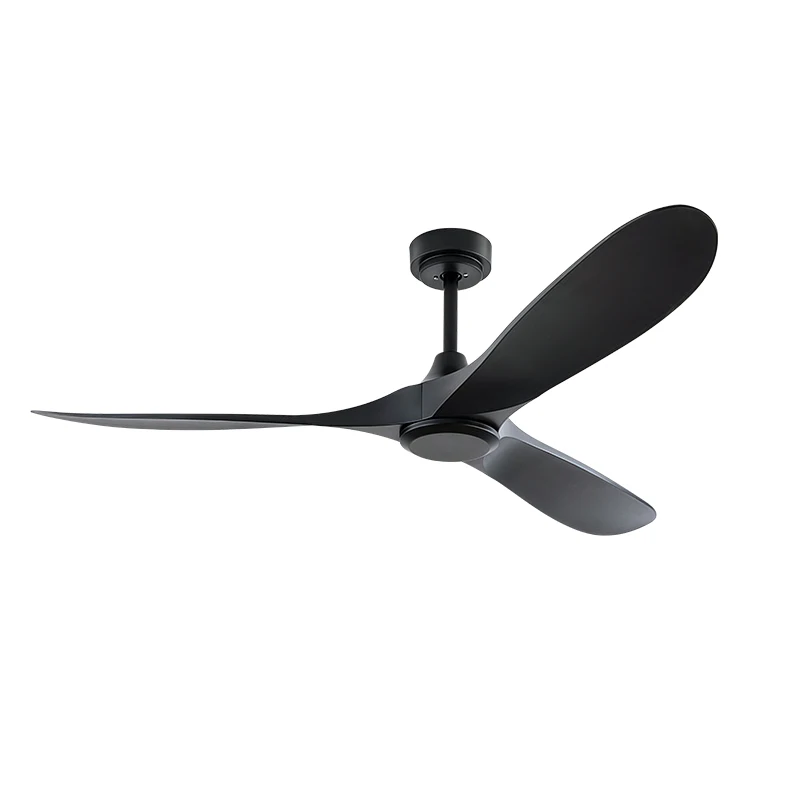 Powerful Silent DC Motor Modern 70 Inch Three Blades Ceiling Fan with Remote Control Thick ABS Blades Simple Large Ceiling Fan