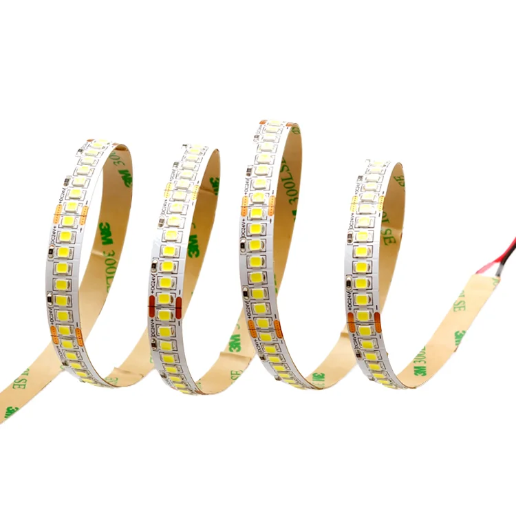 UL Listed SMD2835 Strip Light 224 LEDs/m Warm White 4000K IP67 Rated RGB Color Temperature USB Connectivity Stairs 5m 12V/24V