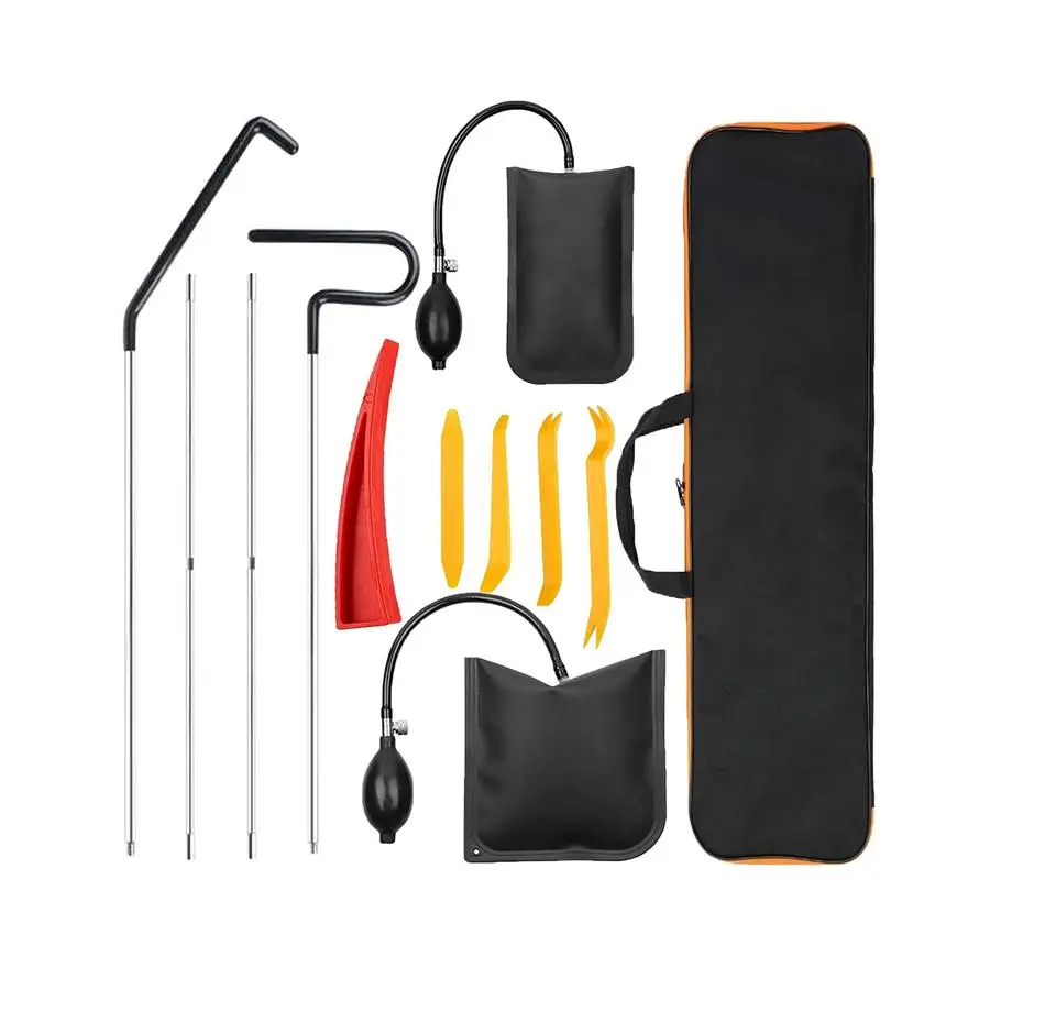 12PCS Long Automotive Car Tool Kit With Air Wedge Pretty