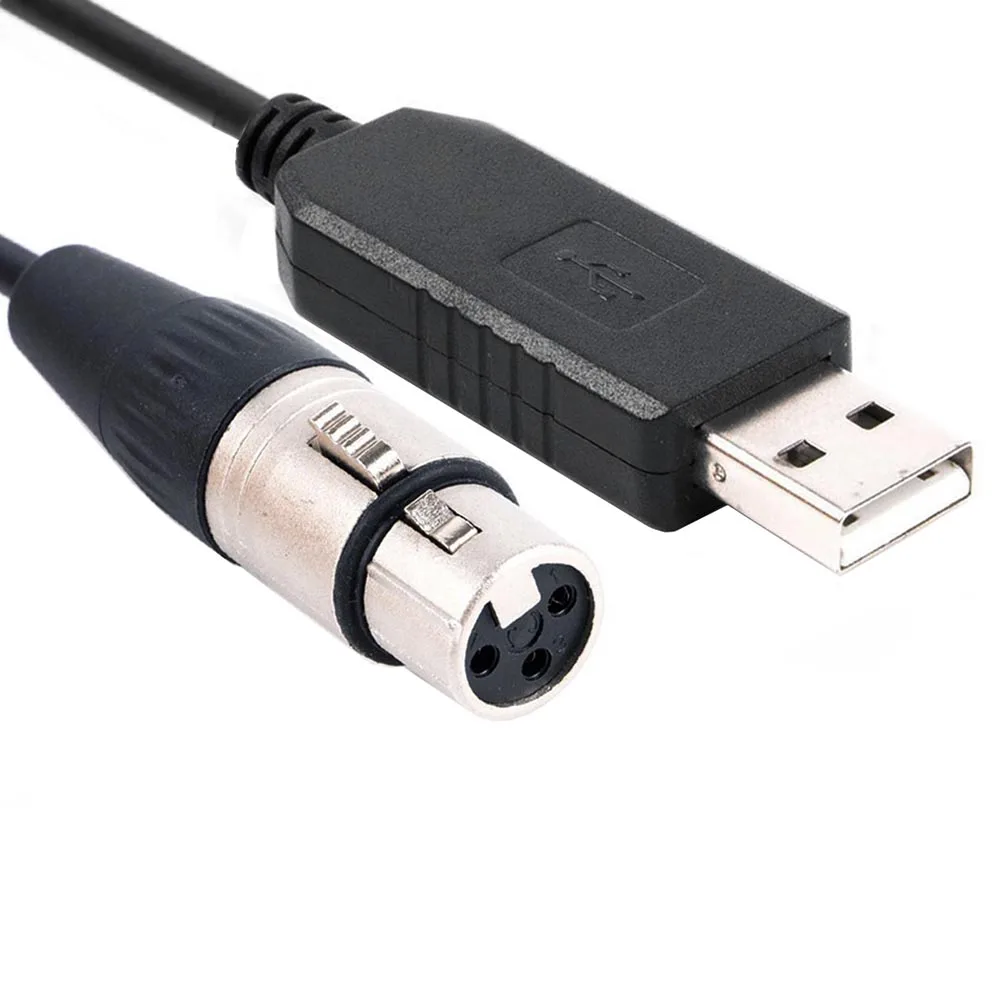 DMX512 Freestyler Qlight Lightkey Lightings Mac Computer PC Control Cable