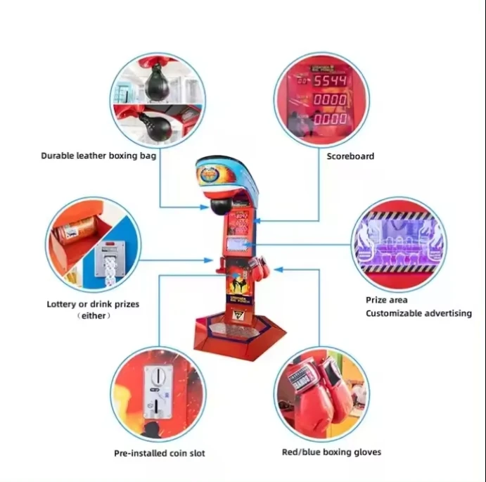 Wholesale hot sale boxing machine price commercial indoor sports boxing gaming machine coin operated for sale