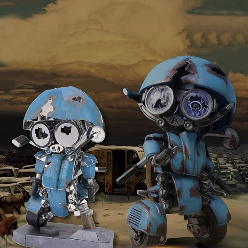 Transformers Sqweeks Toys MU 3D Metal Puzzle Toys Action Figures Metal Model Kits Robots Assemble Toy Creative Gift