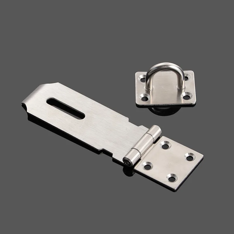 304 stainless steel latch case latch and Staples rotary lock round spring latch rotary padlock sliding door lock