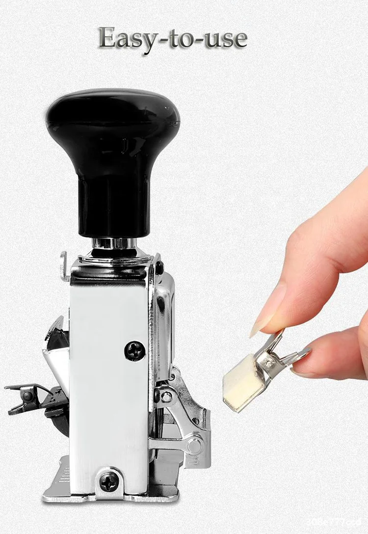 8digit Automatic Numbering Machine hand numbering machine manual numbering stamp