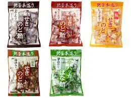 Japanese  great taste and effective throat relief candy and sweets
