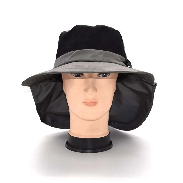 Дизайнерская Новая Солнцезащитная уличная шапка шаль Солнцезащитная Рыбацкая шляпа с негабаритными полями для занятий спортом на открытом воздухе UPF 50 + шляпа с широким ободом