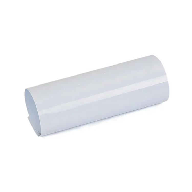 Eco-Friendly White Colored PVC Plastic Films  In Roll For Lamp Cover
